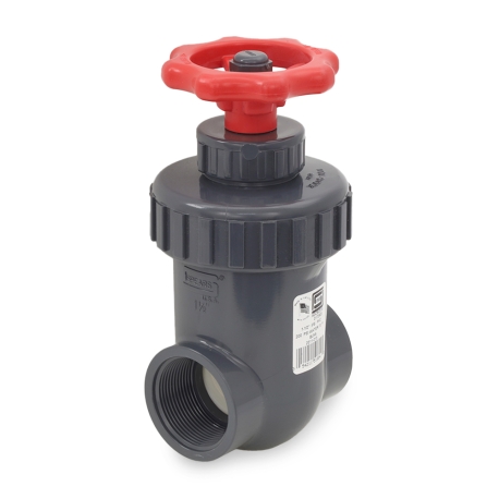Spears 1-1/2" PVC (Sch 80) Gate Valve, FIP Threaded
