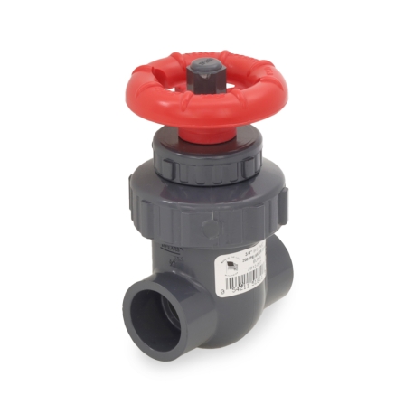 Spears 3/4" PVC (Sch 80) Gate Valve, Socket