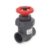 Spears 1" PVC (Sch 80) Gate Valve, Socket - Image 1