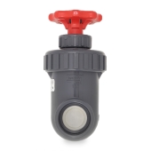 Spears 1-1/2" PVC (Sch 80) Gate Valve, Socket - Image 2