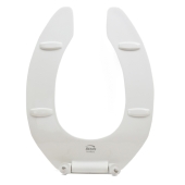 Bemis Bemis 2155CT (White) Commerical Plastic Elongated Toilet Seat w/ DuraGuard & Check Hinges, Heavy-Duty - Image 3