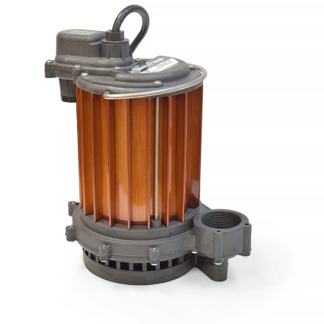 Liberty Pumps Manual Sump Pump, 25' cord, 1/3 HP, 115V