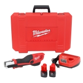 Milwaukee M12 Force Logic Press Tool Kit (No Jaws) w/ (2) Batteries, Charger & Case - Image 1
