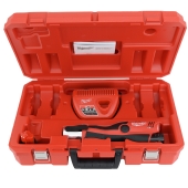 Milwaukee M12 Force Logic Press Tool Kit (No Jaws) w/ (2) Batteries, Charger & Case - Image 2