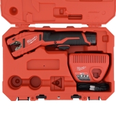 M12 Copper Pipe Cutter Kit w/ Battery, Charger & Case - 3/8"-1" capacity (1/2" - 1-1/8" OD) Milwaukee