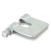 PHD 3/8" Galvanized Steel C-Clamp w/ Locknut - Image 4
