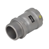 Viega 1-1/2" MegaPressG x 1-1/2" Male NPT Threaded Adapter - Image 2