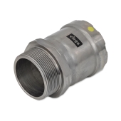 Viega 2" MegaPressG x 2" Male NPT Threaded Adapter - Image 2