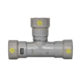 Viega 1/2" MegaPressG Tee - Image 2