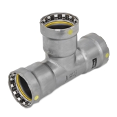 Viega 1-1/2" MegaPressG Tee - Image 1