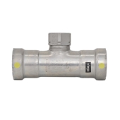 Viega 1" Press x 1" Press x 3/4" FNPT MegaPressG Tee - Image 2