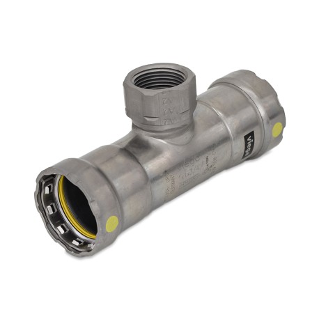 Viega 1" Press x 1" Press x 3/4" FNPT MegaPressG Tee