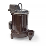 Automatic Sump/Effluent Pump w/ Vertical Float Switch, 10' cord, 1/3 HP, 115V