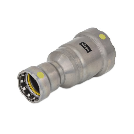 Viega 1-1/4" x 3/4" MegaPressG Reducing Coupling w/ Stop