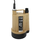 Liberty Pumps Manual Submersible Utility Pump, 25' cord, 1/6 HP, 115V - Image 1