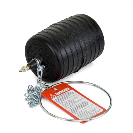 Cherne 4" Single-Size Test-Ball Inflatable Pipe Plug