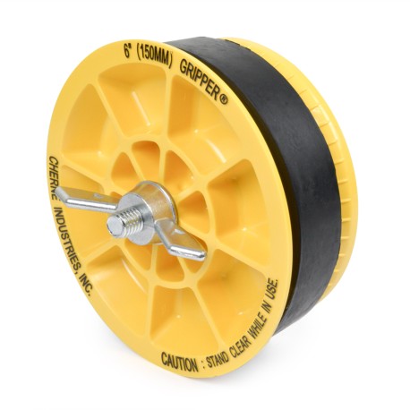 Cherne 6" Gripper Mechanical End of Pipe Plug