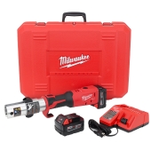 Milwaukee M18 Force Logic Long Throw Press Tool Kit (No Jaws) w/ (2) Batteries, Charger & Case - Image 1