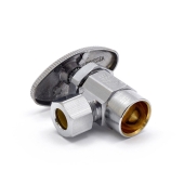 Matco-Norca 1/2" Sweat x 3/8" OD Compr. Angle Stop Valve (Multi-Turn), Lead-Free - Image 2