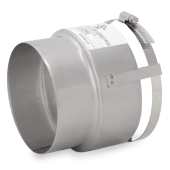 Z-Flex 5" Stainless Steel Stove/Insert Appliance Adapter for Chimney Liner - Image 3