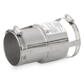 Z-Flex 3" Stainless Steel Dripless Connector (Chimney Liner Coupling) - Image 3