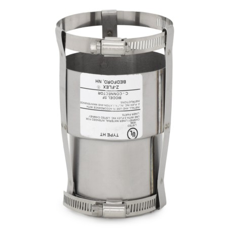 Z-Flex 3" Stainless Steel Dripless Connector (Chimney Liner Coupling)