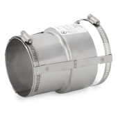 Z-Flex 4" Stainless Steel Dripless Connector (Chimney Liner Coupling) - Image 3