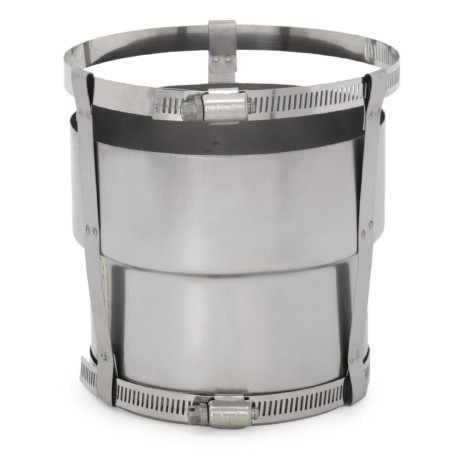 Z-Flex 5" Stainless Steel Dripless Connector (Chimney Liner Coupling)