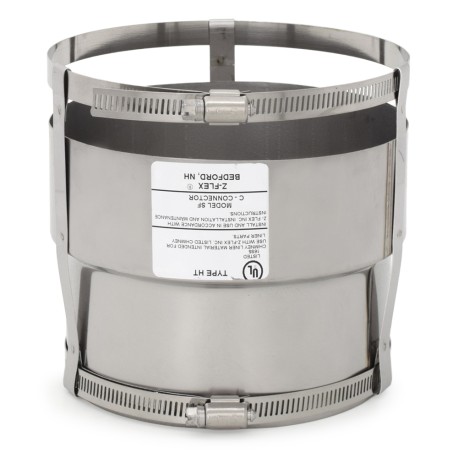 Z-Flex 9" Stainless Steel Dripless Connector (Chimney Liner Coupling)