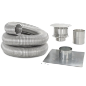 Z-Flex 5" x 35ft Aluminum Gas Chimney Liner Kit - Image 1