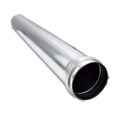 Z-Flex 4" x 3ft Nova-Vent Single Wall Pipe - Image 1