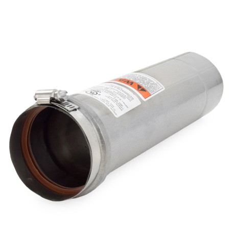 Z-Flex 3" x 1ft Z-Vent Single Wall Pipe