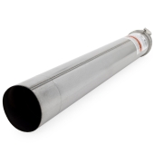 Z-Flex 3" x 2ft Z-Vent Single Wall Pipe - Image 2
