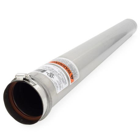 Z-Flex 3" x 3ft Z-Vent Single Wall Pipe