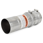 Z-Flex 3" Adjustable Z-Vent Single Wall Pipe (4"-12" Length) - Image 2