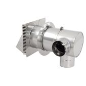 Z-Flex Z-Vent Concentric Vent Kit w/ 4" Fresh Air Intake and 4" Exhaust - Image 2