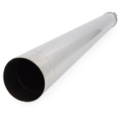 4" x 4ft Z-Vent Single Wall Pipe Z-Flex