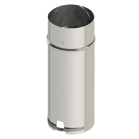 Z-Flex 3" x 18" Z-Max Stainless Steel Chimney Top Rain Cap Extension