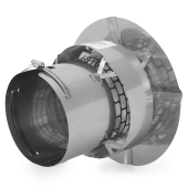 Z-Flex 7" Z-Max Stainless Steel Rain Cap - Image 2