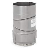 Z-Flex 4" Flex-Ready 45&deg; Adjustable Swivel Offset Adapter/Elbow for Chimney Liner, St. Steel - Image 4