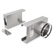 Z-Flex 8" Adjustable Fireplace Insert Offset Adapter for Chimney Liner - Image 11