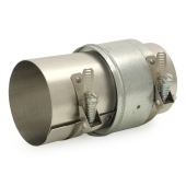 Z-Flex 3" Stainless Steel Fireplace Insert Appliance Adapter for Chimney Liner - Image 2