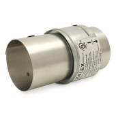 Z-Flex 3" Stainless Steel Fireplace Insert Appliance Adapter for Chimney Liner - Image 4