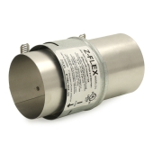 Z-Flex 3" Stainless Steel Fireplace Insert Appliance Adapter for Chimney Liner - Image 5