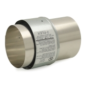 Z-Flex 4" Stainless Steel Fireplace Insert Appliance Adapter for Chimney Liner - Image 3