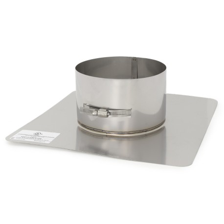 Z-Flex 6" Z-Max 13" x 13" Stainless Steel Flat Chimney Flashing