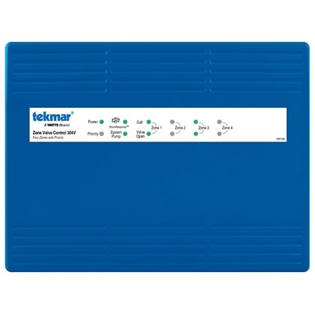 Tekmar 304V, 4-Zone Valve Control w/ Priority, Expandable