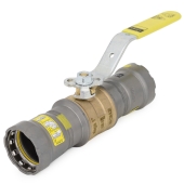 Viega 1" MegaPressG Ball Valve - Image 1