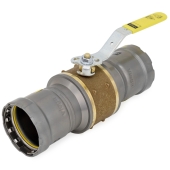 Viega 2" MegaPressG Ball Valve - Image 1