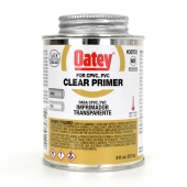 Oatey 8 oz Clear PVC/CPVC Primer w/ Dauber - Image 1